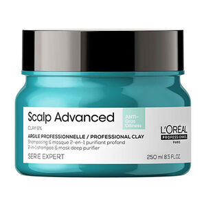 2-in-1-Tonerde Scalp Advanced zur Reinigung und gegen fettiges Haar