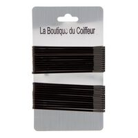 Gerade Haarnadel 70 mm Schwarz