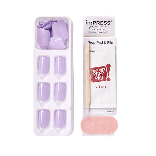 Kunstn&auml;gel impress color purplect