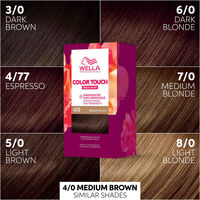 Color Touch Fresh-up-Kit 4/0 Natur-Kastanienbraun