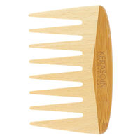 Breitzinkiger Kamm aus Buchenholz
