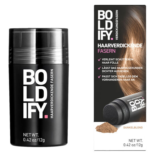Haarverdichtungsfasern dunkelblond