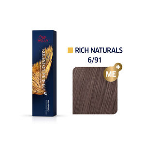 Permanente Haarfarbe Koleston Perfect Me+ 6/91 Dunkelblond Rauch Asch