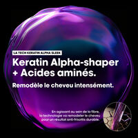 Disziplinierende Maske Keratin Alpha Sleek