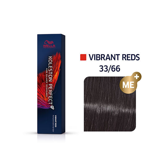 Permanente Haarfarbe Koleston Perfect Me+ 33/06 Dunkelbraun Natur Violett
