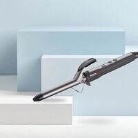 Programmierbarer und digitaler Lockenstab aus Titan-Turmalin