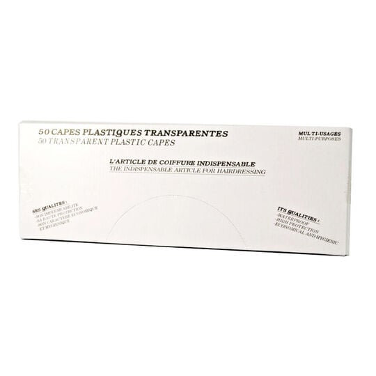 Farbloser Einwegumhang