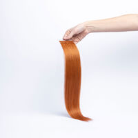 Tape In Extensions Invisible Echthaar 40cm 30 red