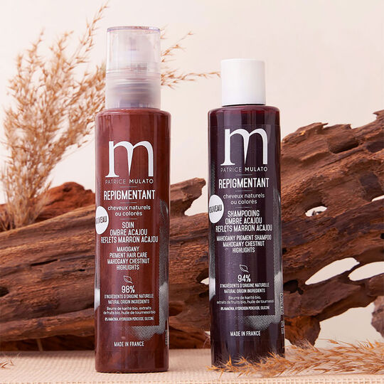 Repigmentierungsritual Shampoo + Pflege