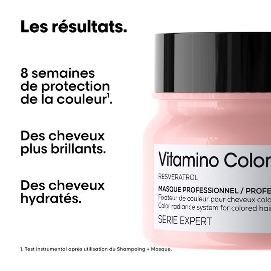 Maske f&uuml;r coloriertes Haar Vitamino Color