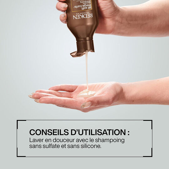 Shampoo f&uuml;r lockiges bis krauses Haar All Soft Mega Curls