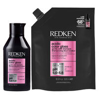 Mildes Shampoo f&uuml;r coloriertes Haar Acidic Color Gloss 300&nbsp;ml + Nachf&uuml;llung 500&nbsp;ml