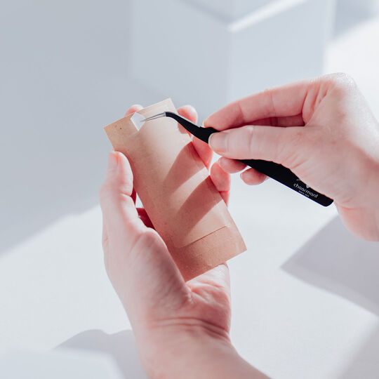 Extensions Pinzette schwarz