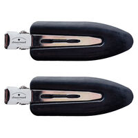 Nahtlose Haarspangen schwarz 2 Stk