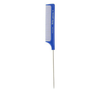 Metall-Stielkamm T261 Blau