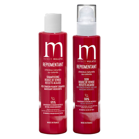 Repigmentierungsritual Shampoo + Pflege