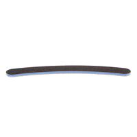 Schwarze Bananenfeile f&uuml;r nat&uuml;rliche N&auml;gel 100/180 : Mittleres / Feinkorn