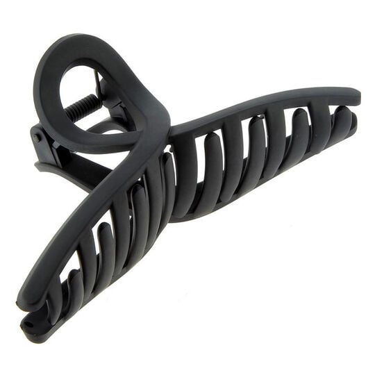 Unendliche Kunststoff-Krokodilklemme Schwarz