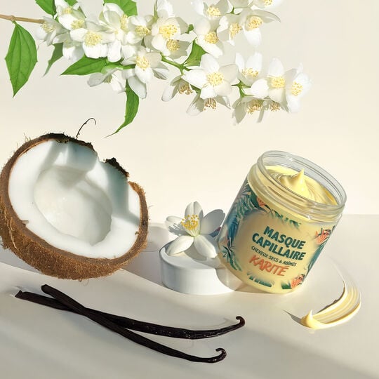 Haarmaske mit Sheabutter