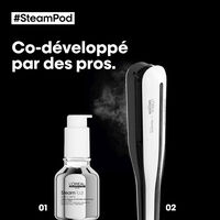 SteamPod 3.0 Gl&auml;tteisen-Set und Gl&auml;ttungs-Pflege
