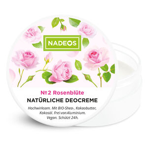 Nat&uuml;rliche Deo-Creme No.2 Rosenbl&uuml;te