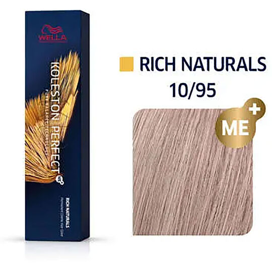 Permanente Haarfarbe Koleston Perfect Me+ 10/95 Superhellblond Rauch Mahagoni