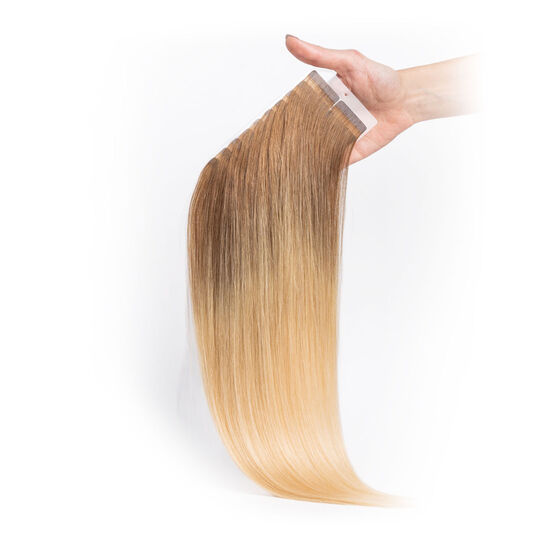 Tape In Extensions Ombre Echthaar 55 cm 6/613