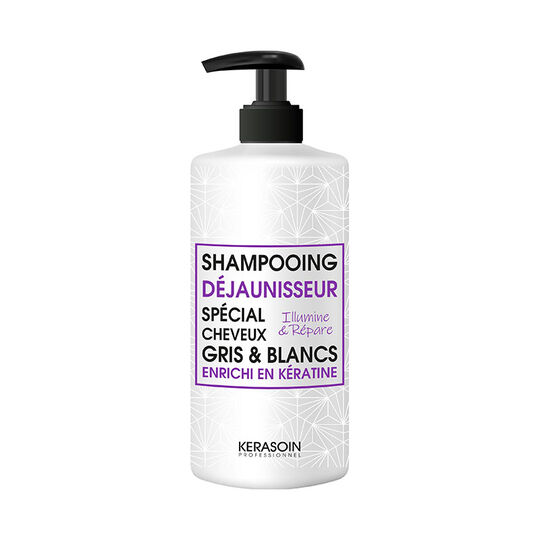 Anti-Gelb-Shampoo f&uuml;r graues und wei&szlig;es Haar