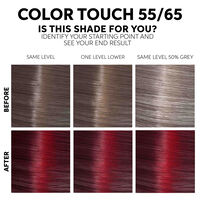 Color Touch Fresh-up-Kit 55/65 Hellkastanienbraun Violett Mahagoni Intensiv