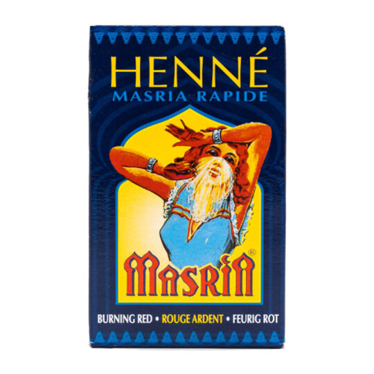 Rotes Henna ardent Masria