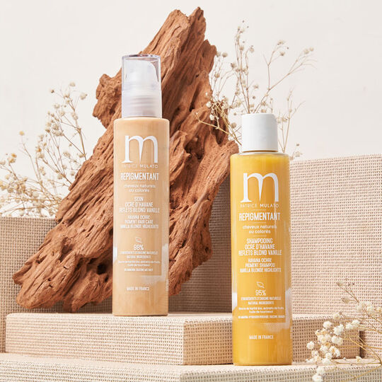 Repigmentierungsritual Shampoo + Pflege