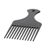 Einfacher schwarzer Afro-Kamm