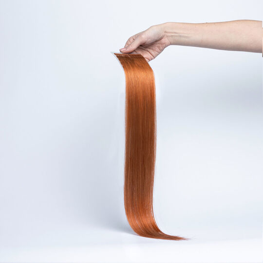 Tape In Extensions Invisible Echthaar 55cm 30 red