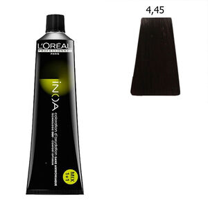 Inoa Haarfarbe ohne Ammoniak 4.45 coppery mahogany brown