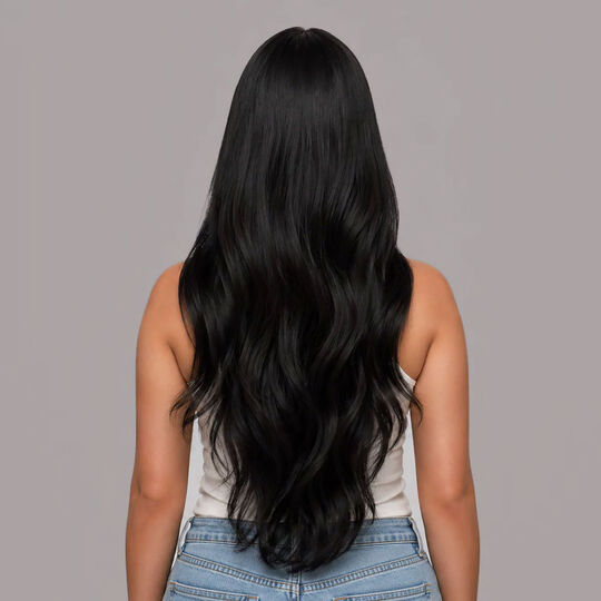 Clip In Extensions Echthaar 55 cm 1