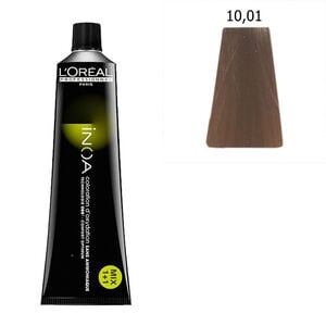 Inoa Haarfarbe ohne Ammoniak 10.01 sehr, sehr helles, nat&uuml;rliches Aschblond