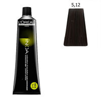 Inoa Haarfarbe ohne Ammoniak 5.12 hellbraun, aschfarben, schillernd