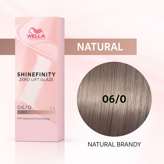 Shinefinity Gloss-Haarfarbe 06/0 Natural Brandy
