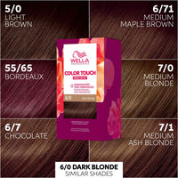 Color Touch Fresh-up-Kit 6/0 Dunkelblond Natur