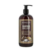 Shampoo f&uuml;r lockiges und krauses Haar mit Argan&ouml;l und Sheabutter
