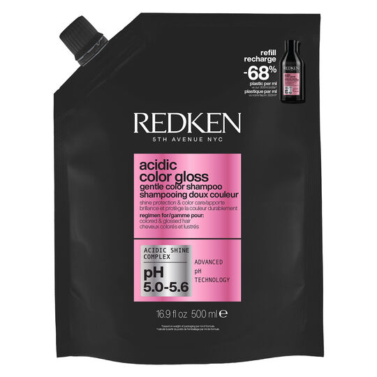Mildes Shampoo f&uuml;r coloriertes Haar Acidic Color Gloss Nachf&uuml;llpackung 500 ml