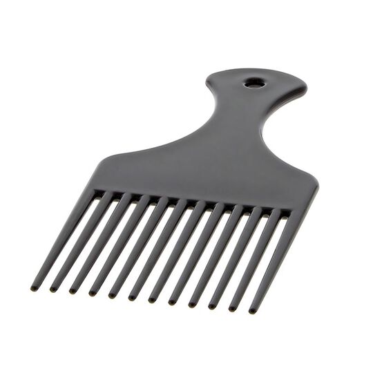 Einfacher schwarzer Afro-Kamm