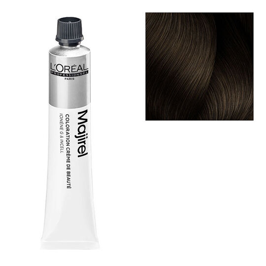 Permanente Haarfarbe Majirel 6.13 Dunkelblond Asch Gold