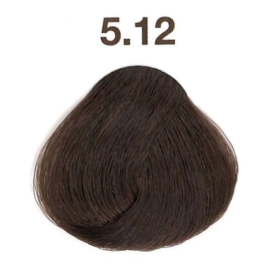 Permanente Haarfarbe Majirel 5.12 hellbraun, aschfarben, schimmernd
