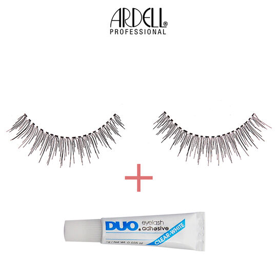 Klebewimpern Natural Black 110