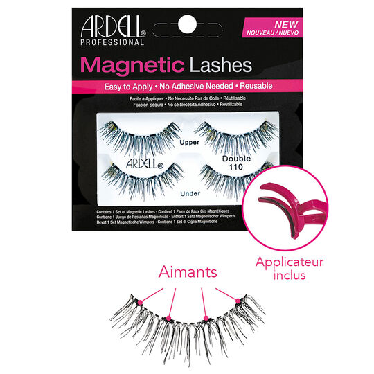Magnetische falsche Wimpern und Applikator