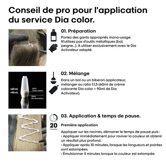 T&ouml;nung Haarfarbe Dia Color 4.15 Asch-Mahagoni Kastanienbraun