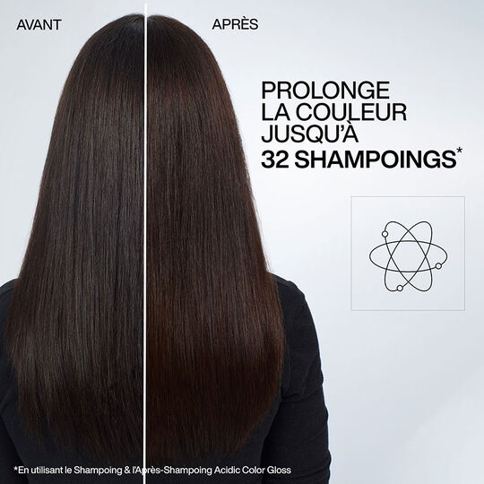 Mildes Shampoo f&uuml;r coloriertes Haar Acidic Color Gloss 300&nbsp;ml + Nachf&uuml;llung 500&nbsp;ml