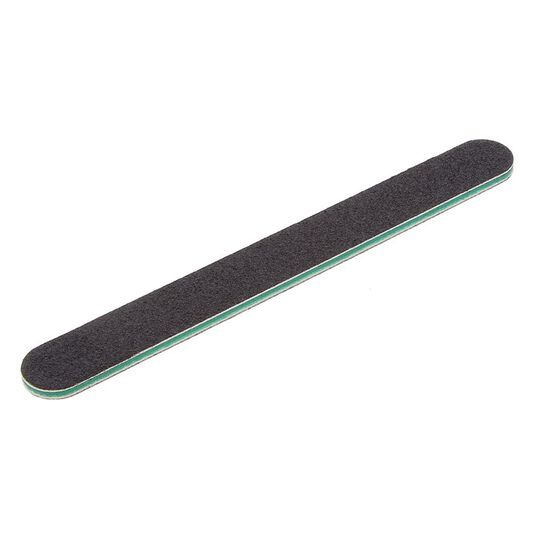 Schwarze Feile f&uuml;r Naturn&auml;gel 100/180 : Mittleres / Feinkorn