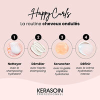 Pflegendes Set f&uuml;r lockiges Haar Happy Curls